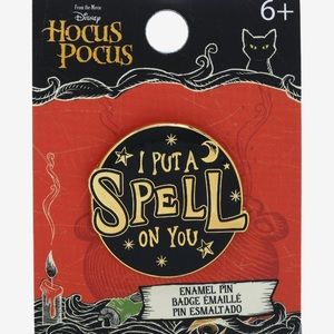 Loungefly Disney Hocus Pocus I Put A Spell On You Enamel Pin Boxlunch‎ Exclusive